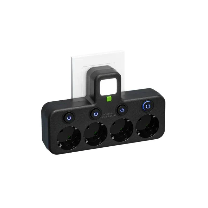 Multi-Outlet Power Strip with USB and USB-C Ports and 2500W Surge Protection - Image 4