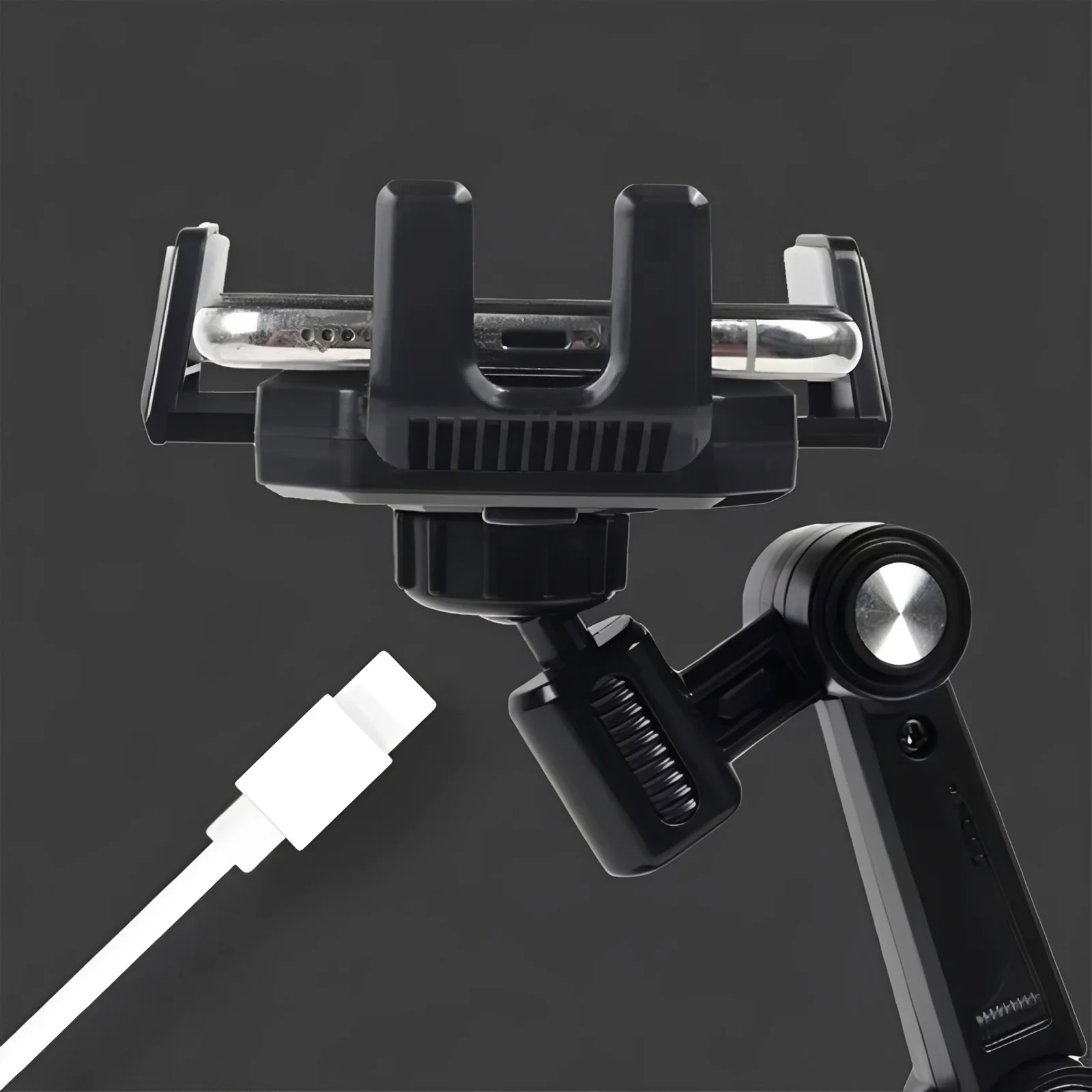 Adjustable Car Phone Mount for Dashboard and Windshield Use - Image 3
