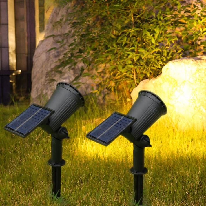 Solar Landscape Spotlight with 90 Degree Tilt and 9 Color Modes - Image 4