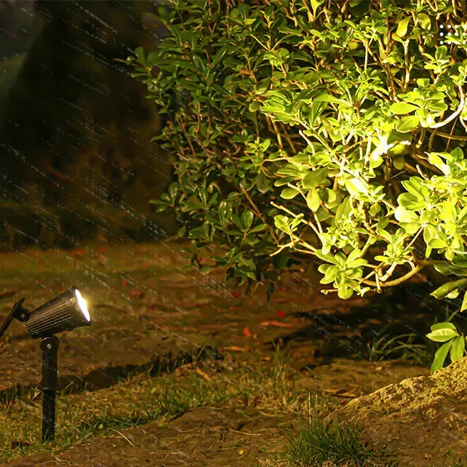 Solar Landscape Spotlight with 90 Degree Tilt and 9 Color Modes - Image 5