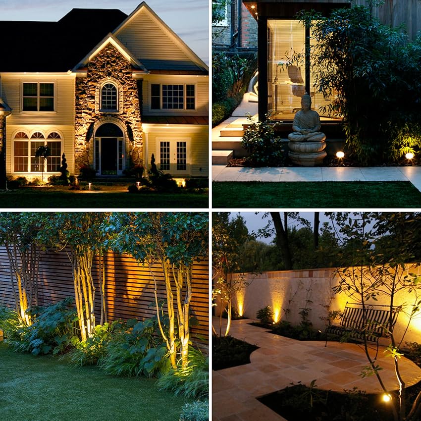 Solar Landscape Spotlight with 90 Degree Tilt and 9 Color Modes - Image 9