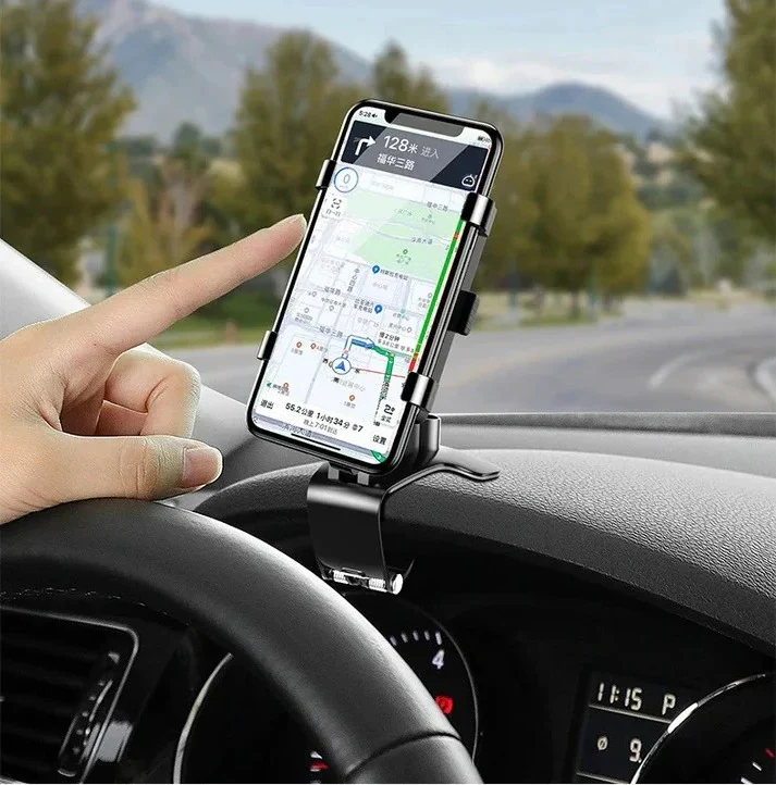 360° Adjustable Car Phone Holder – Hands-Free Mount - Image 2
