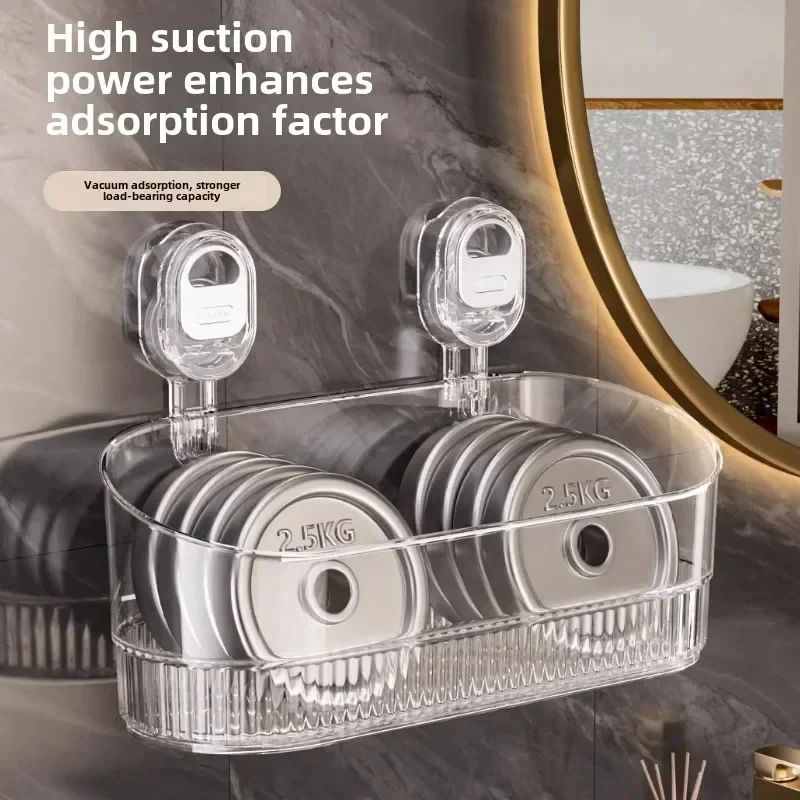 Suction Cup Storage Rack for Bathroom Essentials - Image 3