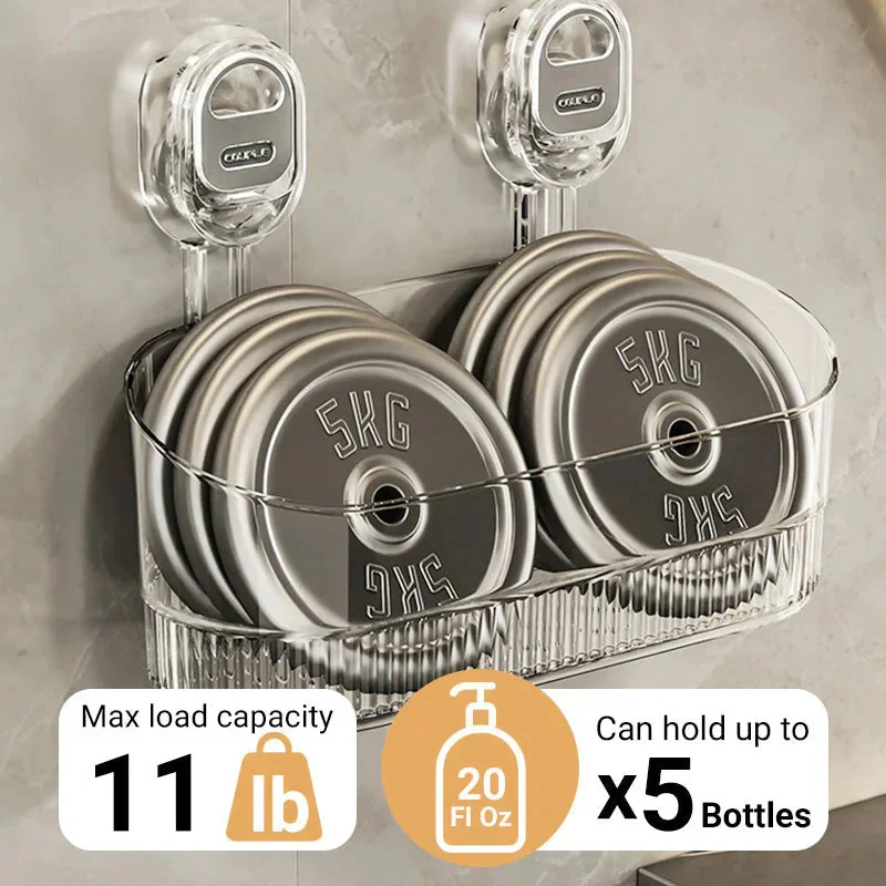 Suction Cup Storage Rack for Bathroom Essentials - Image 7