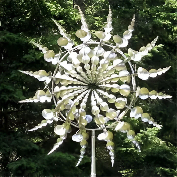 Anti Rust Magical Metal Windmill, Kinetic Metal Wind Spinners - Image 2