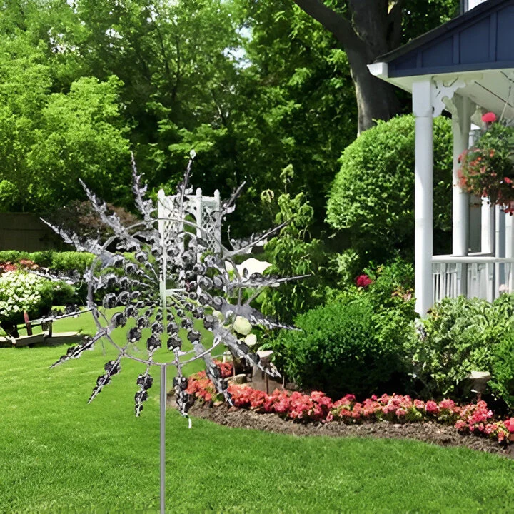 Anti Rust Magical Metal Windmill, Kinetic Metal Wind Spinners - Image 5