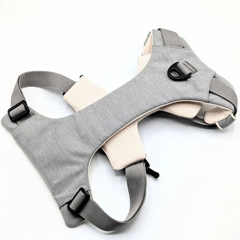 Adjustable Dog Harness with Magnetic Buckle and Front Back Clips - Image 5