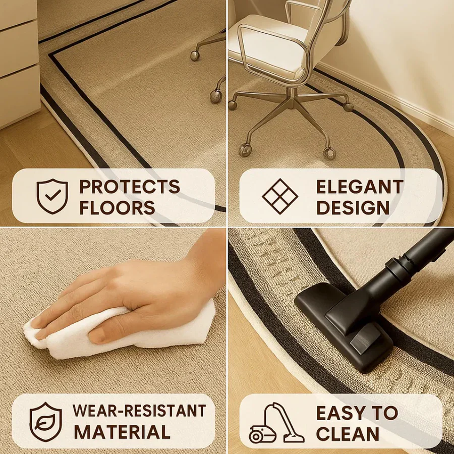 Office Chair Mat with Floor Protection - Image 9