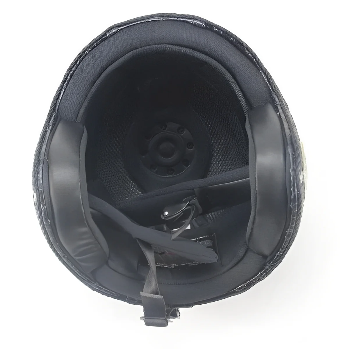 Open Face Motorcycle Helmet with Detachable Goggles - Image 3