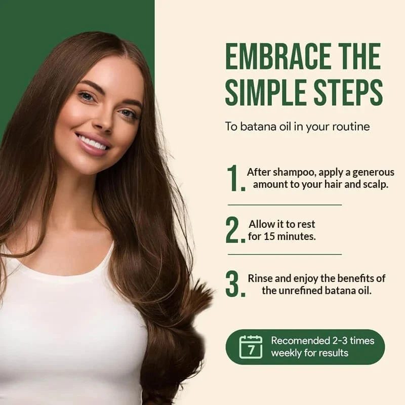 Batana Hair Oil with Rosemary and Vitamin E for Moisture Support - Image 5