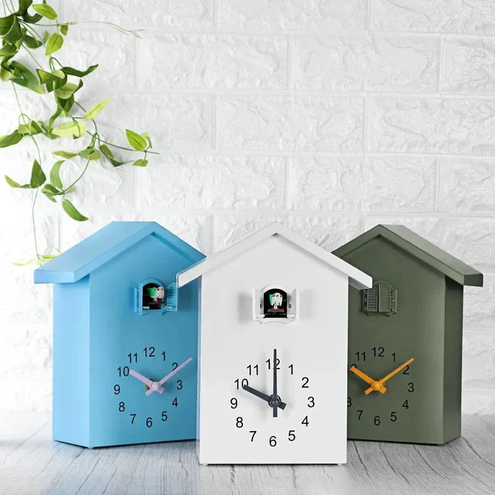 Ornamental Wall Clock with Bird Accent and Adjustable Sound - Image 8