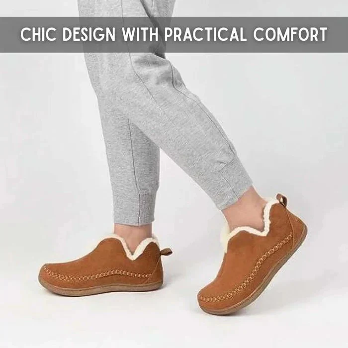 Orthopedic Fleece Lined Shoes with Cushioned Support - Image 6