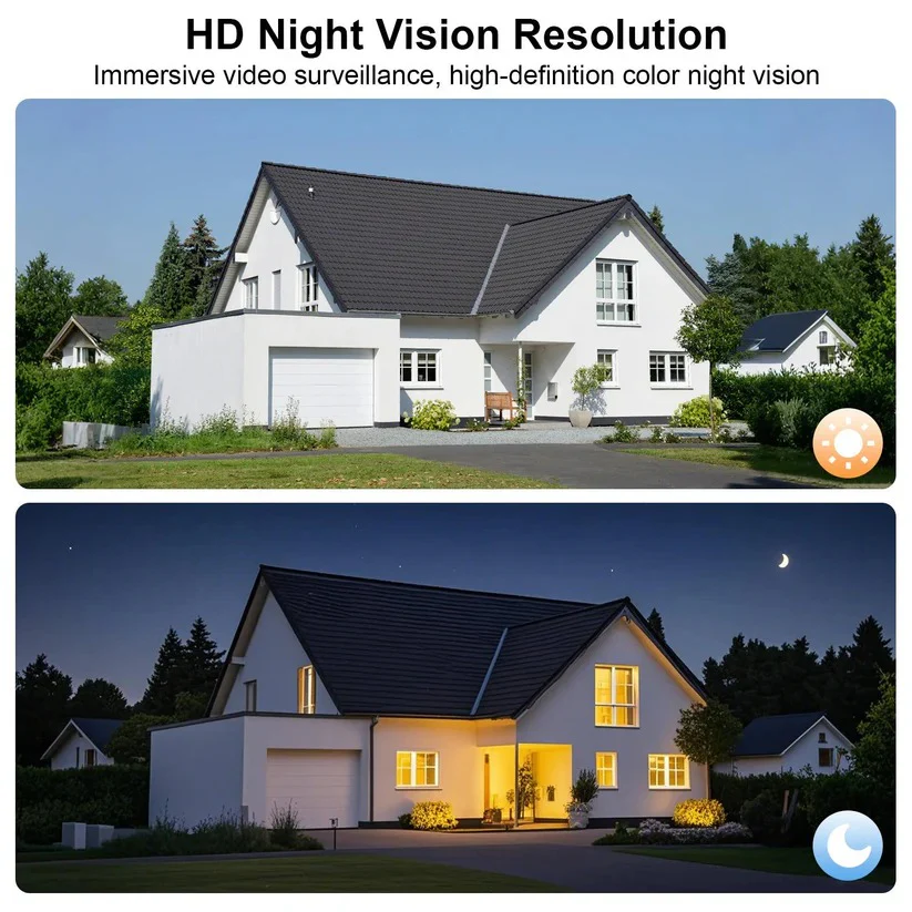 Wireless Solar Security Camera with Floodlight and PIR Motion Detection - Image 9