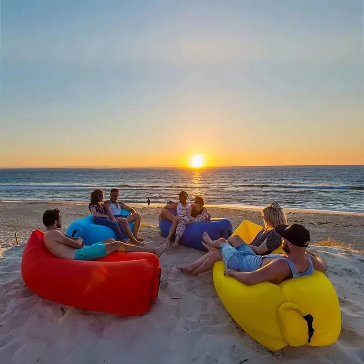 Outdoor Air Lounger Inflatable Air Mattress for Camping and Travel - Image 5