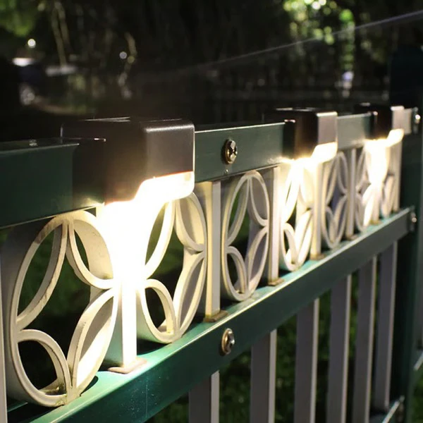 Outdoor Solar Powered Deck Lights, Set of 4 - Image 6