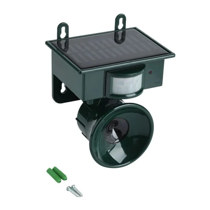 Outdoor Solar-Powered Motion-Activated Bird Deterrent Sound Device - Image 5