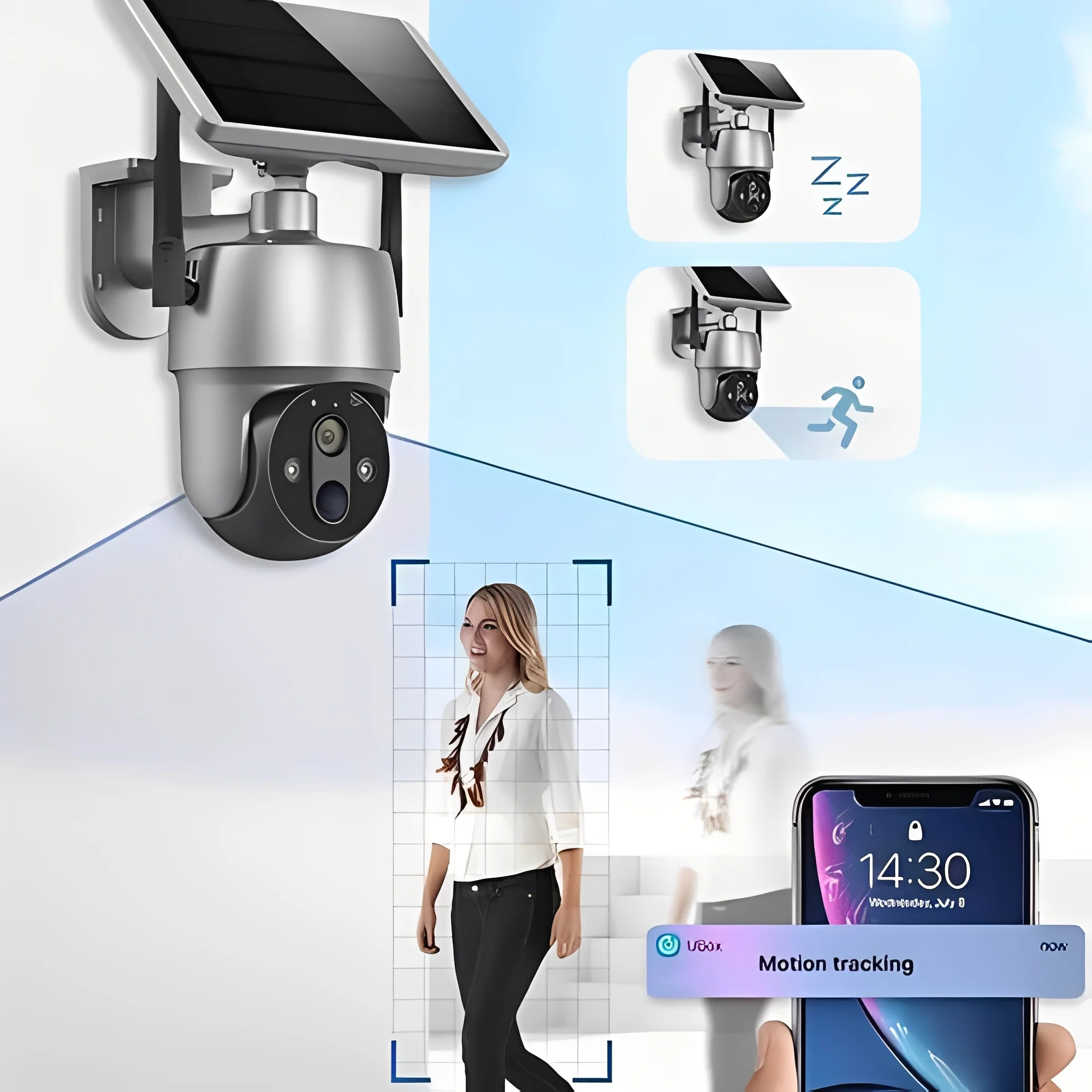 Solar Powered Outdoor Camera with Motion Detection and Audio - Image 12