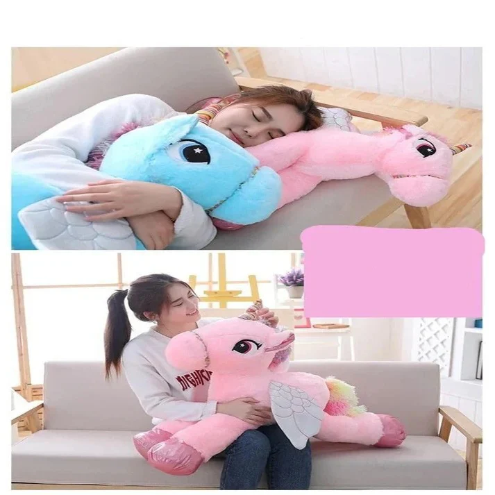 Oversized Plush Unicorn Stuffed Animal Toy - Image 7