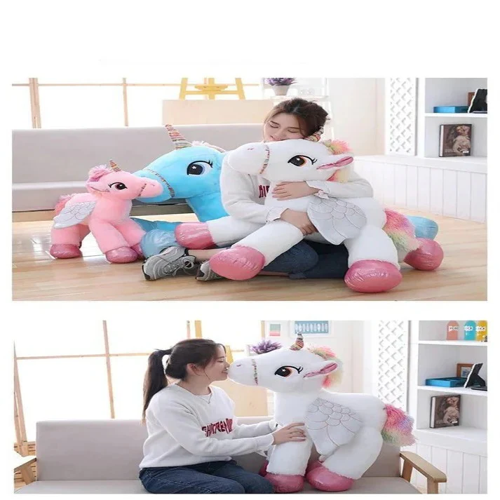 Oversized Plush Unicorn Stuffed Animal Toy - Image 9