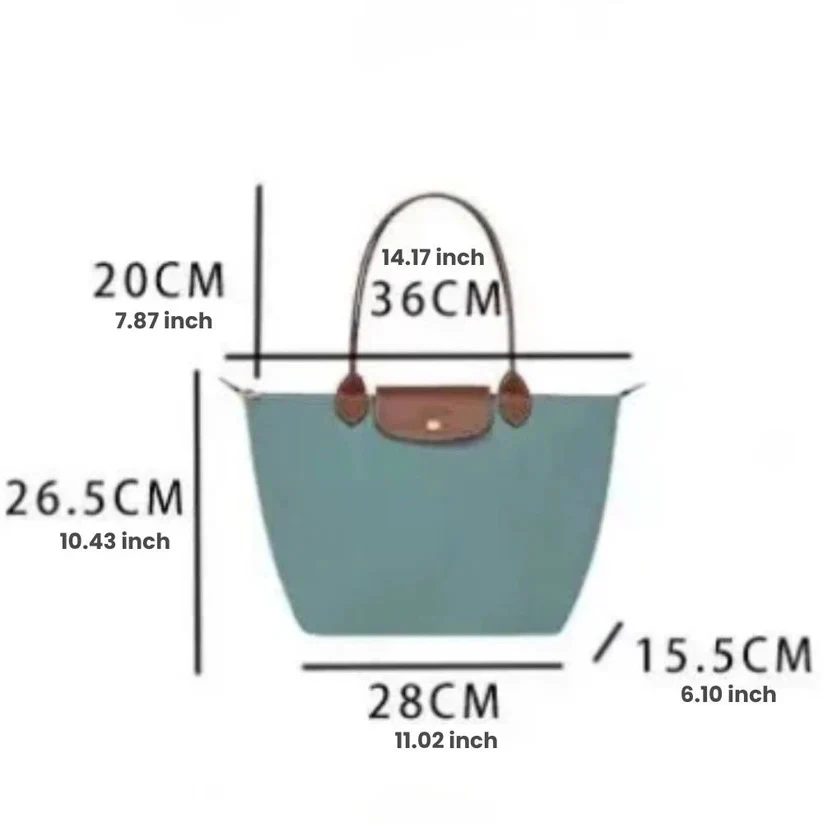 Oxford Fabric Crossbody Shoulder Bag with Everyday Carry Design - Image 13