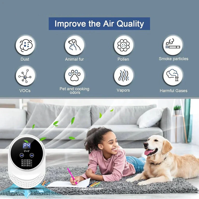 Plug In Odor Control Device with Programmable Cycles for Indoor Use - Image 4