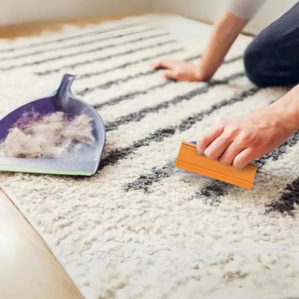 Portable Pet Hair Scraper for Carpets and Furniture - Image 2