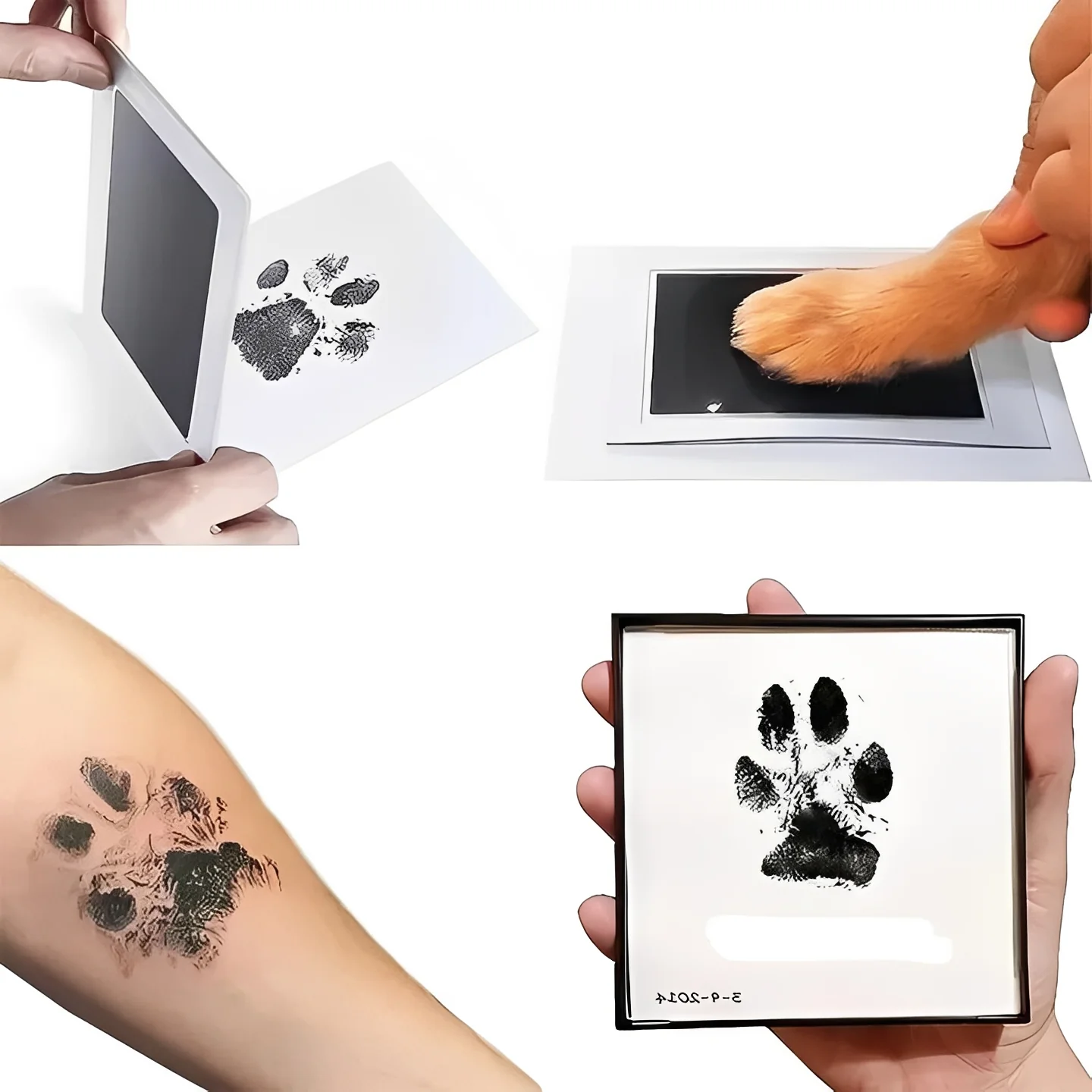 Pet Paw Print Impression Kit for Dogs - Image 10