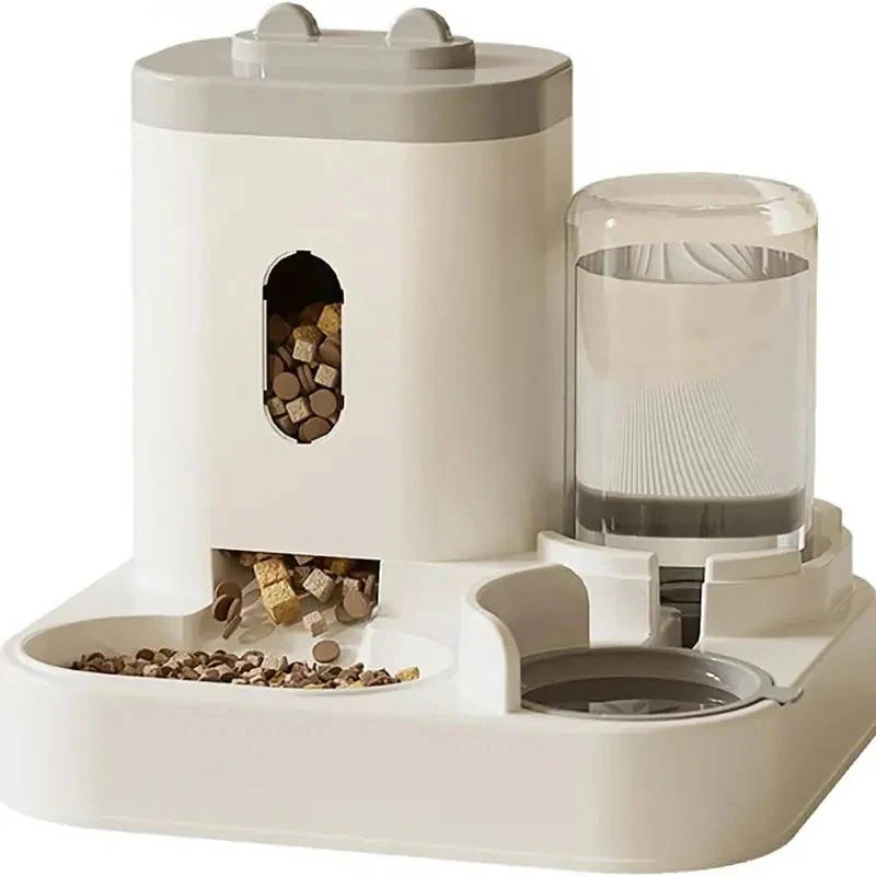 Pet Feeder and Water Dispenser with Gravity Feed for Cats and Dogs - Image 3