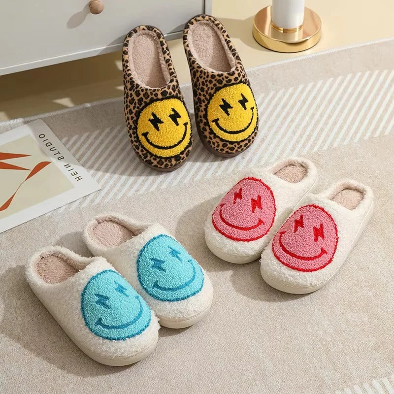 Plush Platform Slippers with Non Slip Sole for Indoor Winter Wear - Image 6