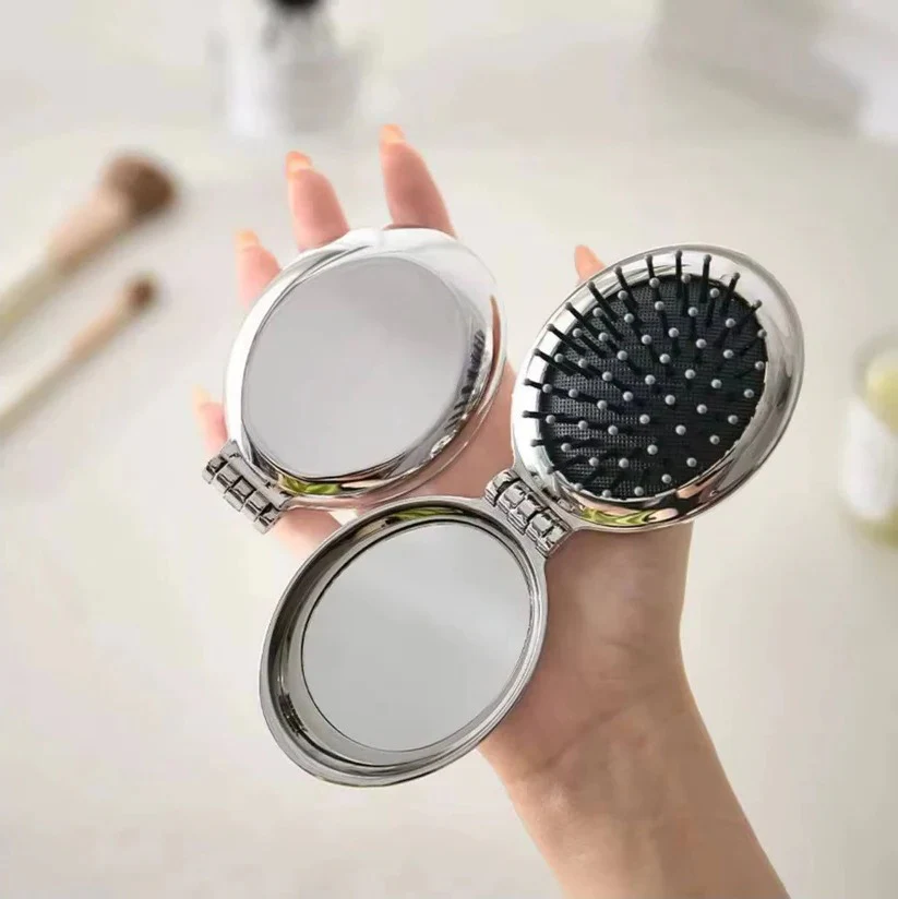 Pocket-Sized Compact Mirror with Slim Portable Design - Image 4