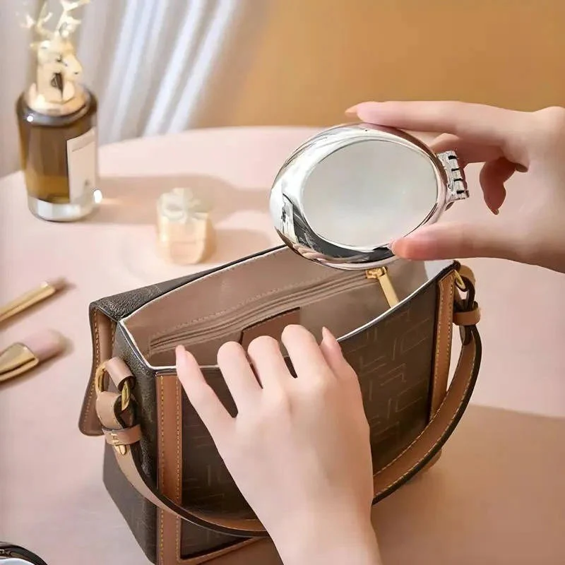 Pocket-Sized Compact Mirror with Slim Portable Design - Image 7