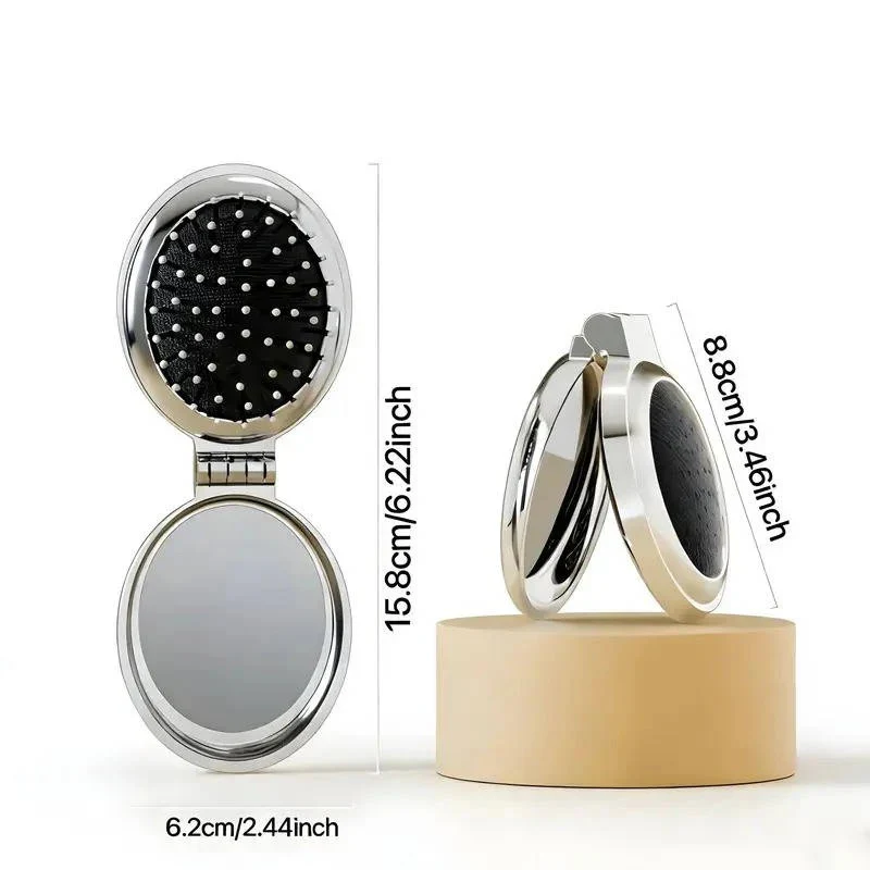 Pocket-Sized Compact Mirror with Slim Portable Design - Image 8