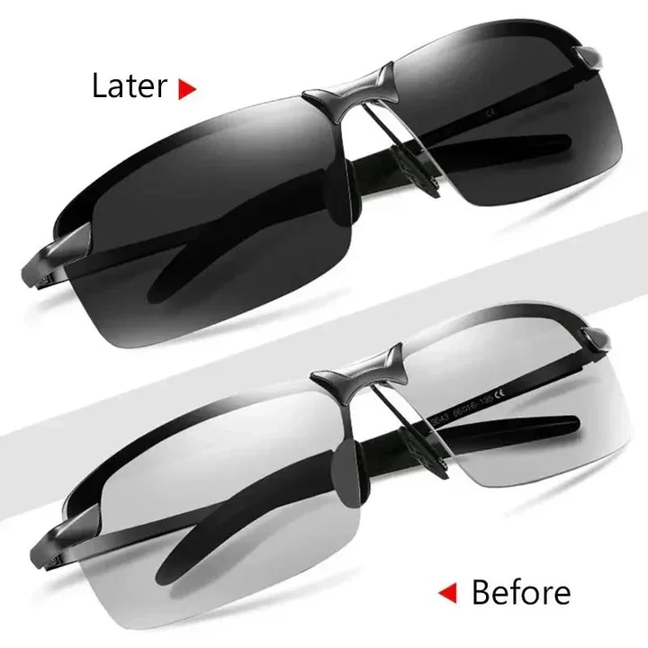 Light-Adaptive Polarized Sunglasses for Outdoor Activities - Image 2
