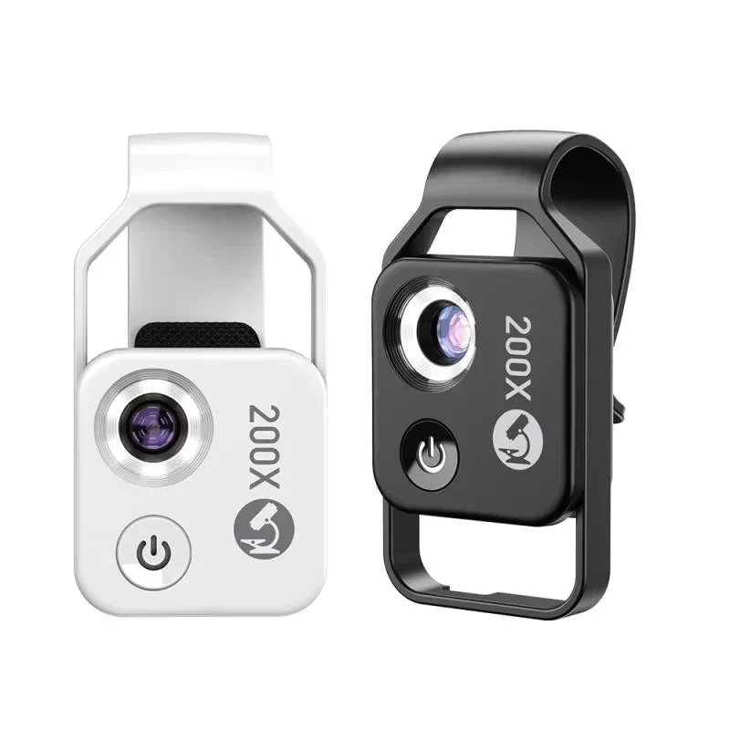 Portable 200X Smartphone Microscope Lens and Universal Clip - Image 7
