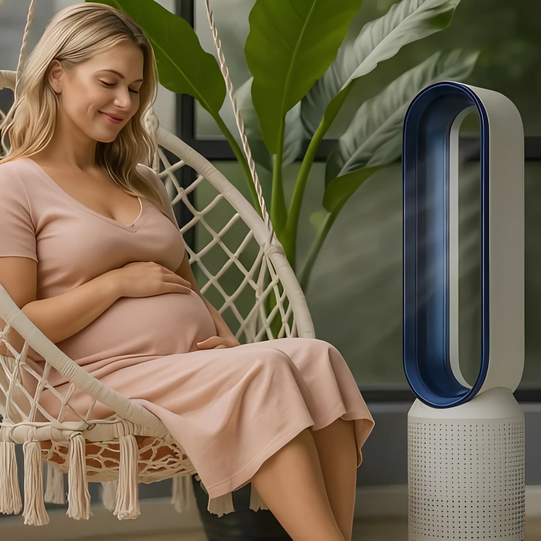 Portable Bladeless Fan with Remote Control - Image 7