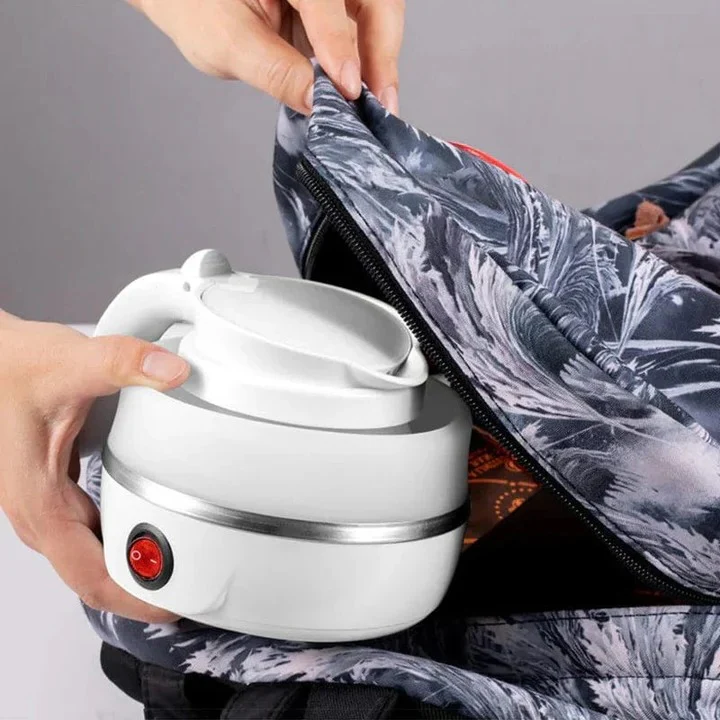 Portable and Foldable Kettle with Electric Plug In Design - Image 2