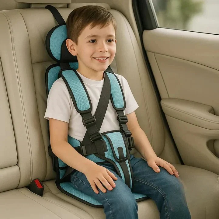 Portable Child Travel Seat and Safety Harness for Secure Vehicle Use - Image 13