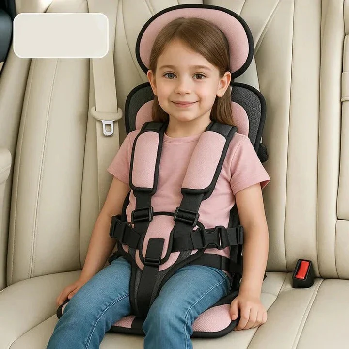Portable Child Travel Seat and Safety Harness for Secure Vehicle Use - Image 3
