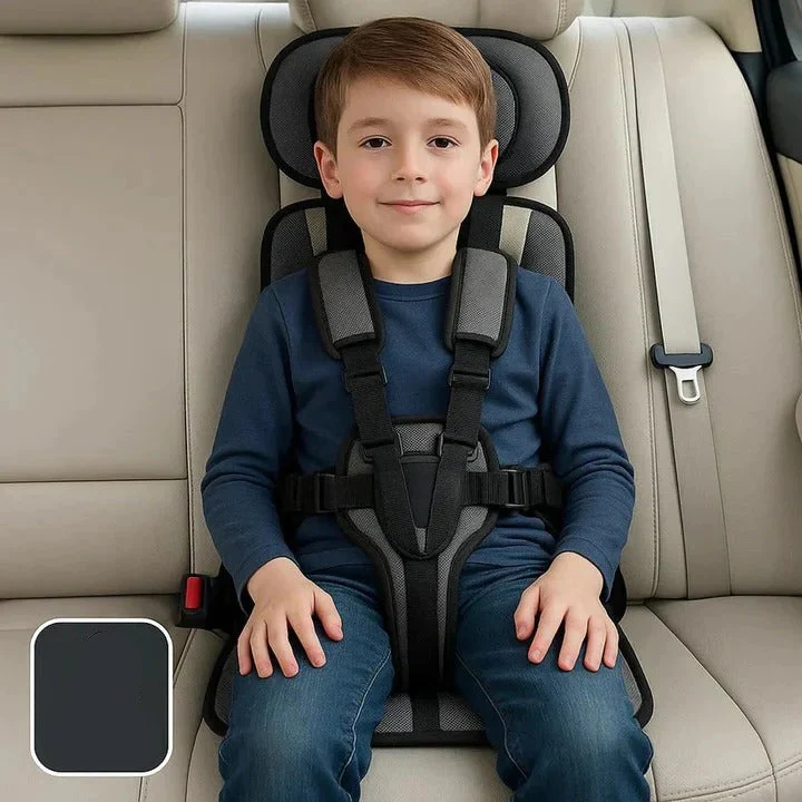 Portable Child Travel Seat and Safety Harness for Secure Vehicle Use - Image 4
