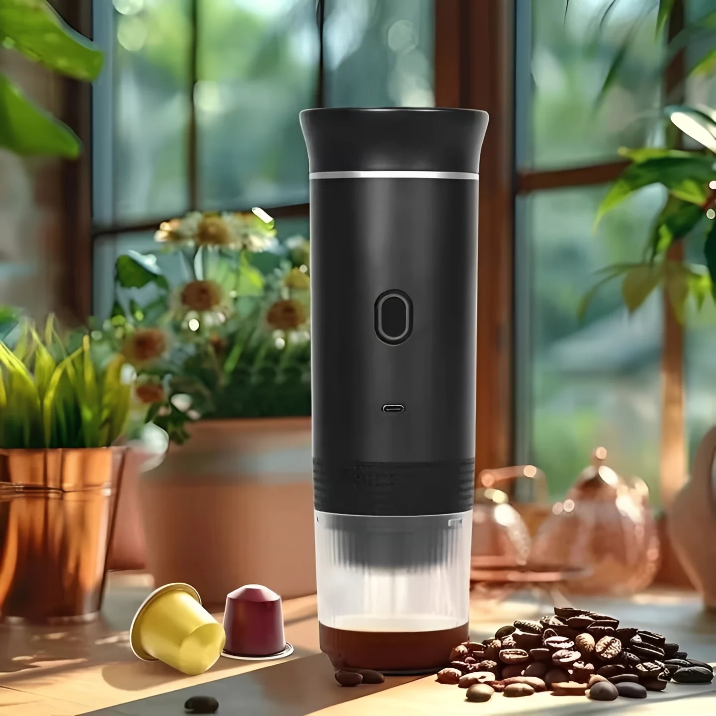 Portable USB Powered Coffee Maker with 3 Brewing Modes - Image 8