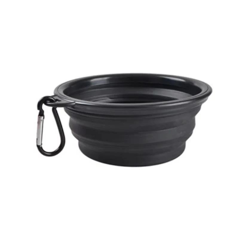 Portable Collapsible Silicone Pet Bowl for Dogs and Cats - Image 2
