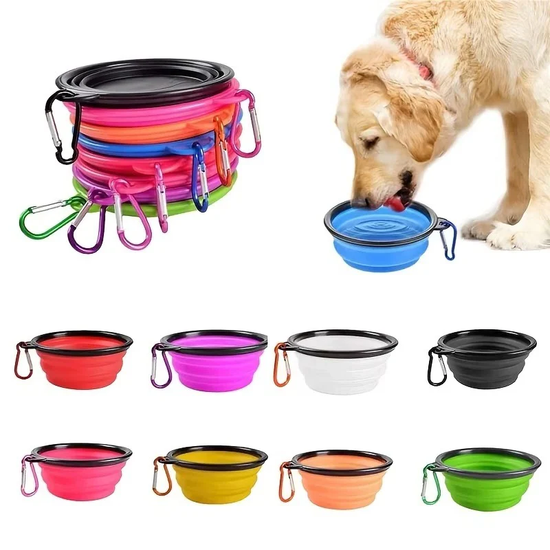 Portable Collapsible Silicone Pet Bowl for Dogs and Cats - Image 6