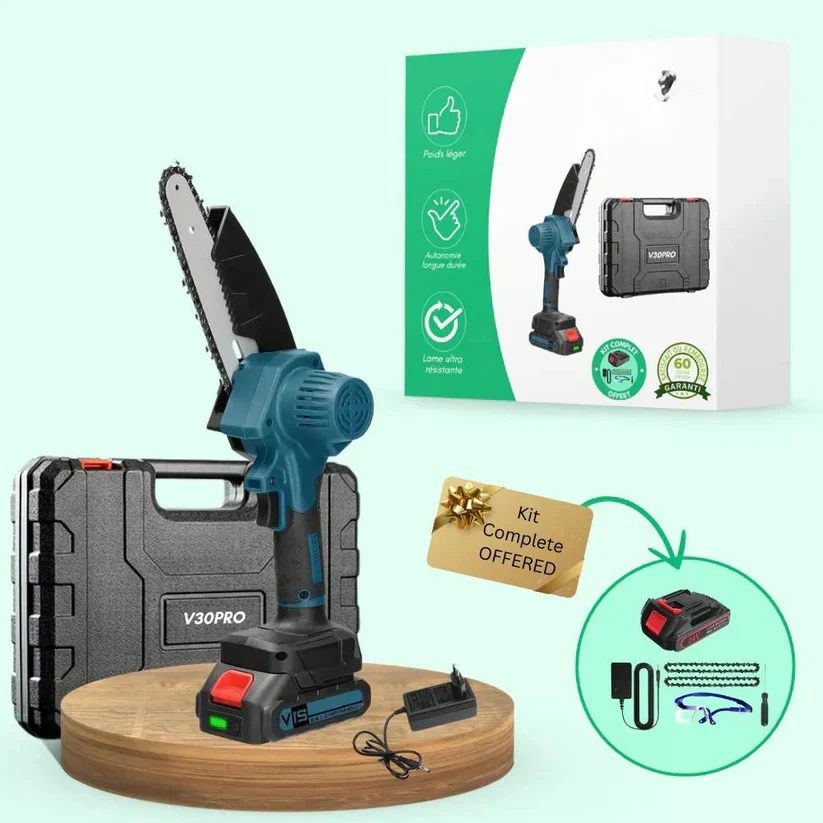 Portable Electric Chainsaw with Fast Precision Cutting for Outdoor Use - Image 5