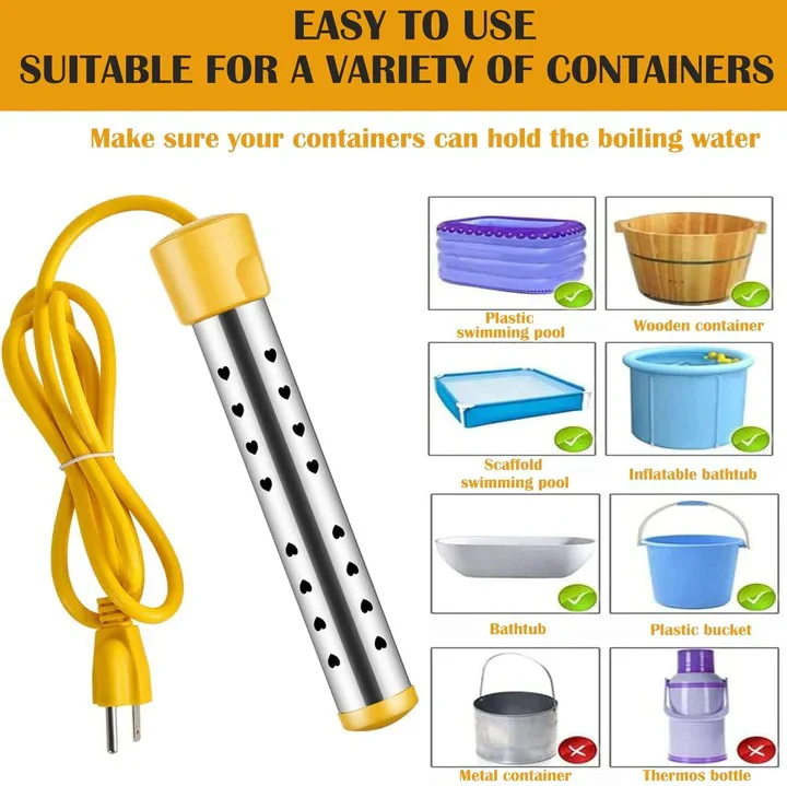 Portable Electric Immersion Water Heater For Home - Image 4