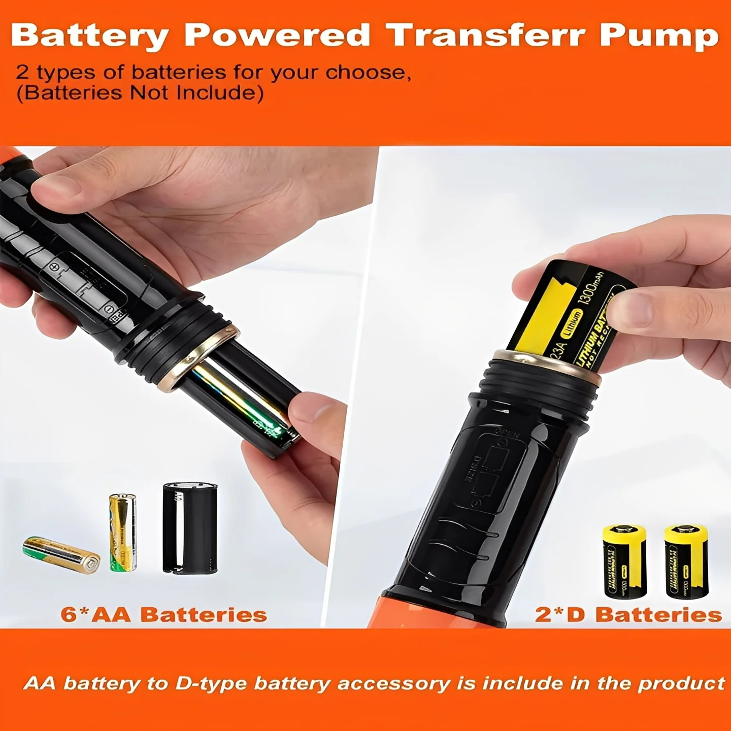 Portable Battery Powered Electric Pump for Fuel and Fluid Transfer - Image 4