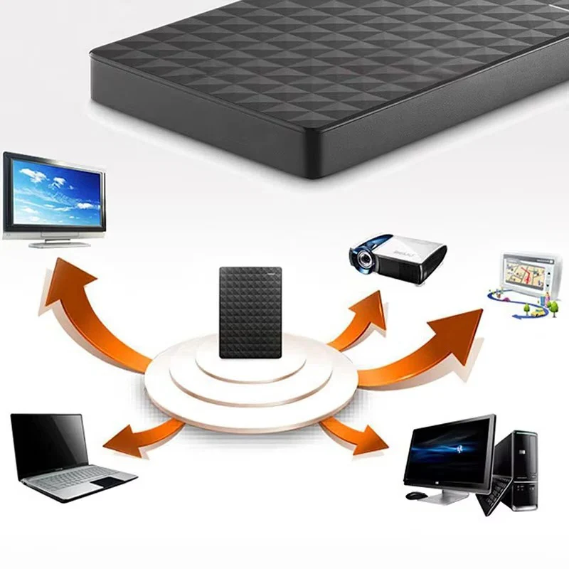 Portable External Hard Drive, 8TB USB 3.0 Storage - Image 6