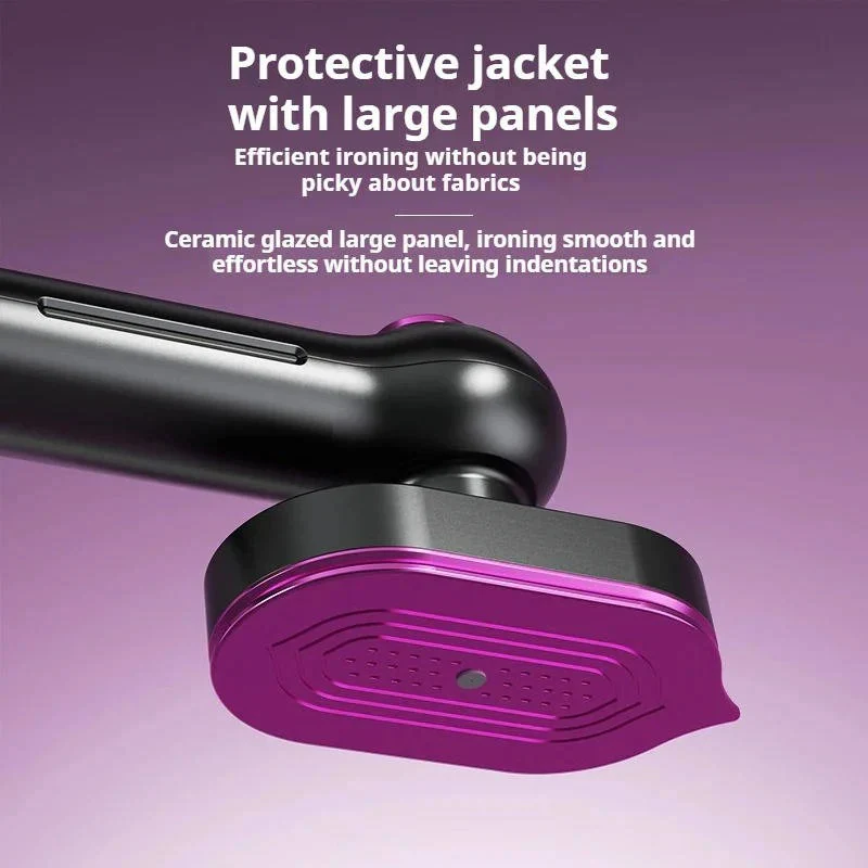 Portable Garment Steamer with Rotating Handle and Visible Water Tank - Image 7