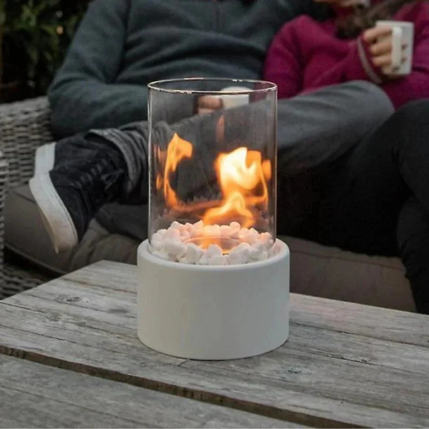 Mini Portable Glass Tabletop Fireplace - Image 2
