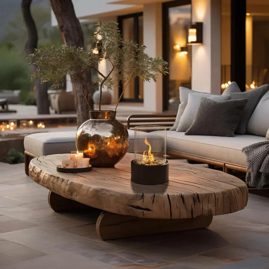 Mini Portable Glass Tabletop Fireplace - Image 22
