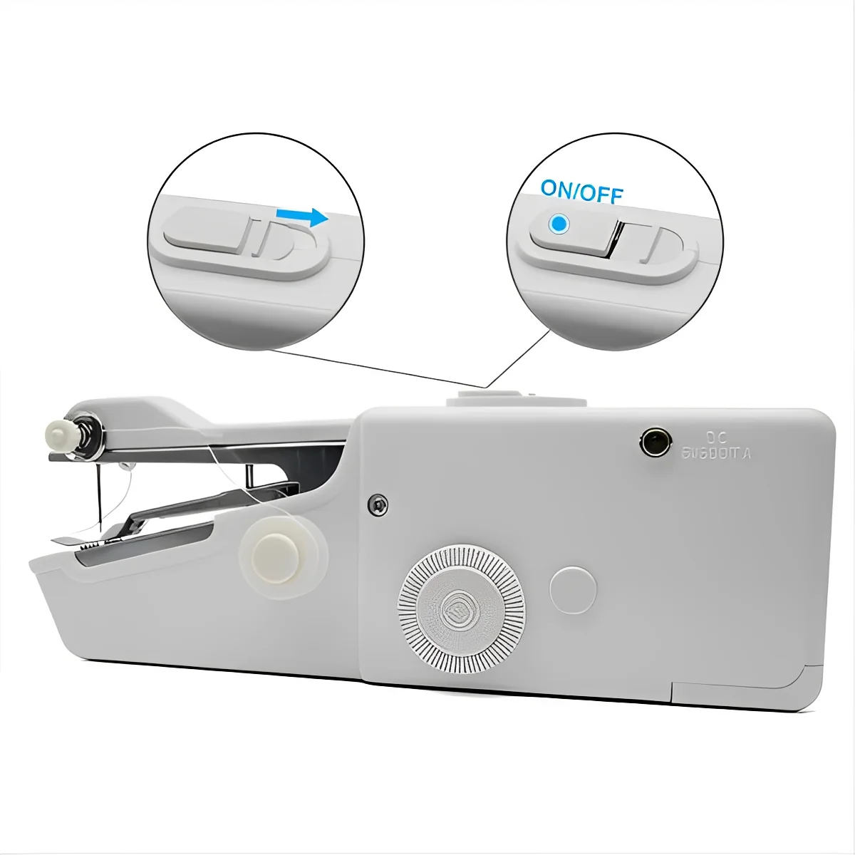Battery Operated Handheld Sewing Machine for Light Fabrics - Image 6